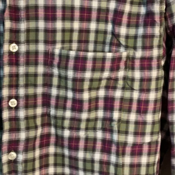 Men's Plaid Gap Shirt - Multicolor XL - Picture 6 of 13